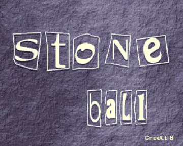 Stone Ball (2 Players) screen shot title